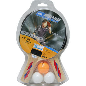 DONIC Schildkröt Appelgren Level 100 Two Player Racket Set