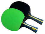 Andro 100 G Racket with Inzio Allround FL Good 1.8 green and black