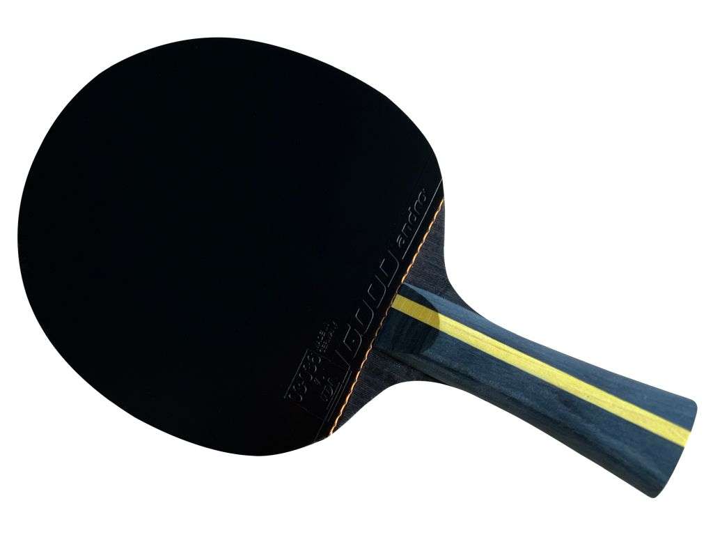 Andro 100 B Racket with Inzio Allround FL Good 1.8 blue and black
