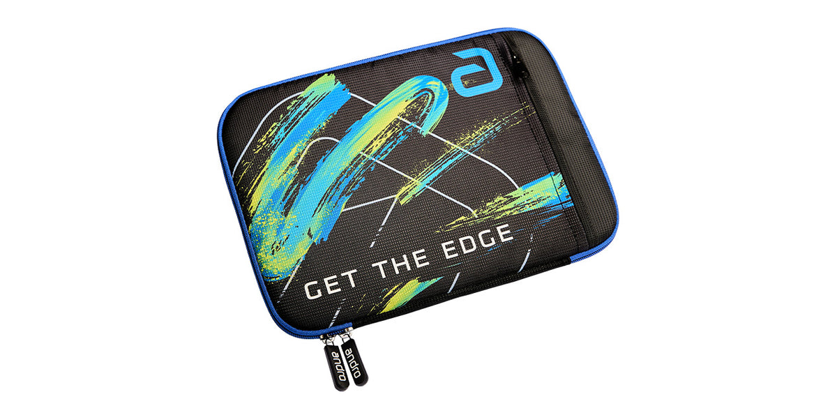 Andro Crory Single Cover Black/Blue Racket Case