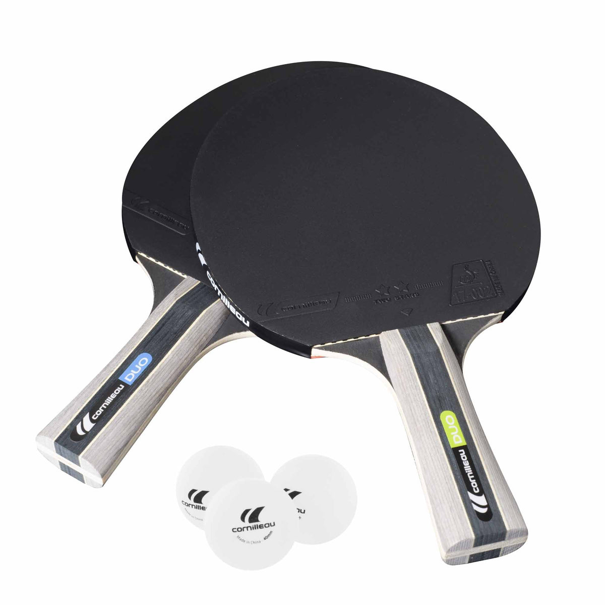 Cornilleau Sport Duo Pack (2 bats & 3 balls)