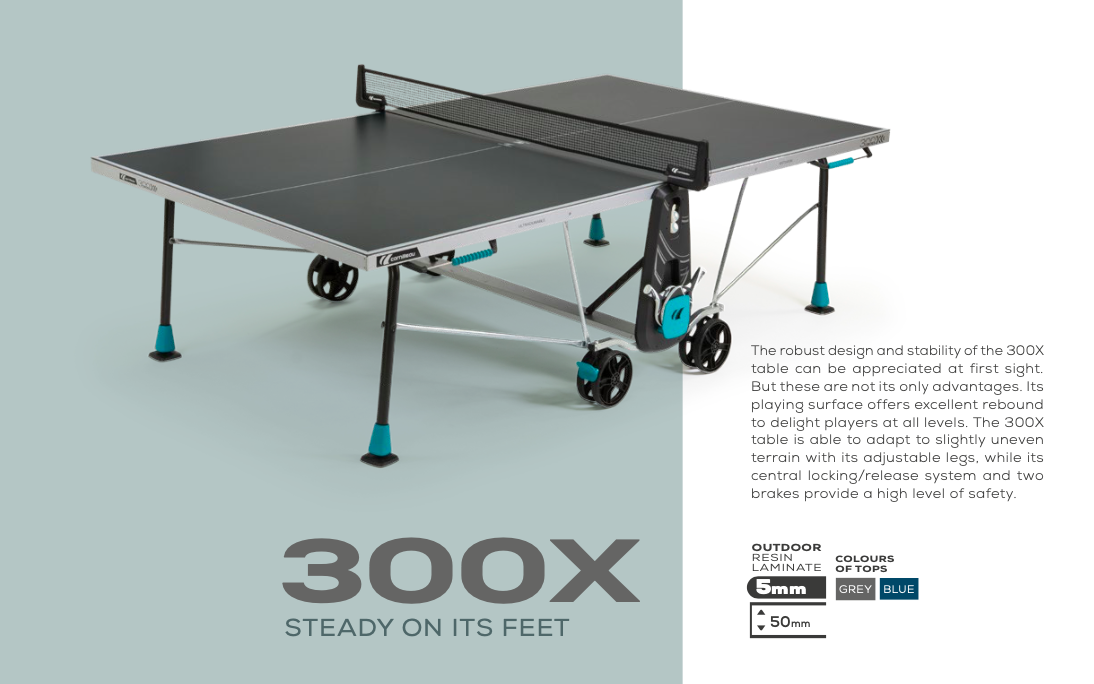 Cornilleau Sport 300X Crossover Indoor/Outdoor Table