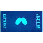 Butterfly Taoru Big Towel Blue