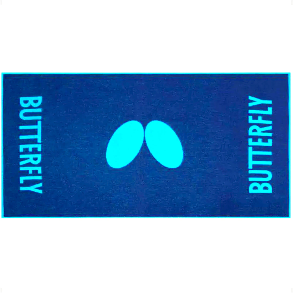 Butterfly Taoru Big Towel Blue