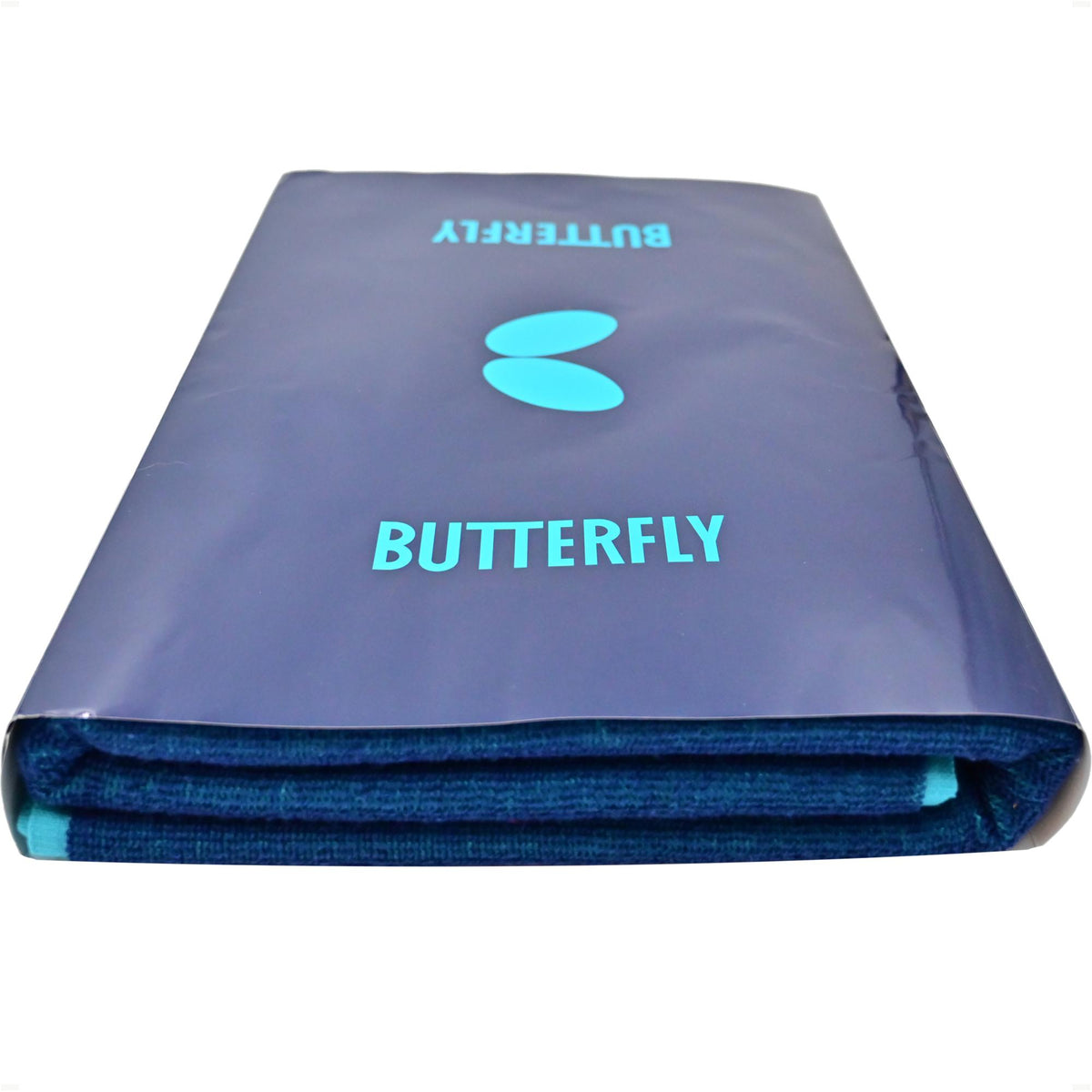 Butterfly Taoru Big Towel Blue