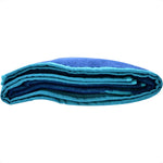 Butterfly Taoru Big Towel Blue