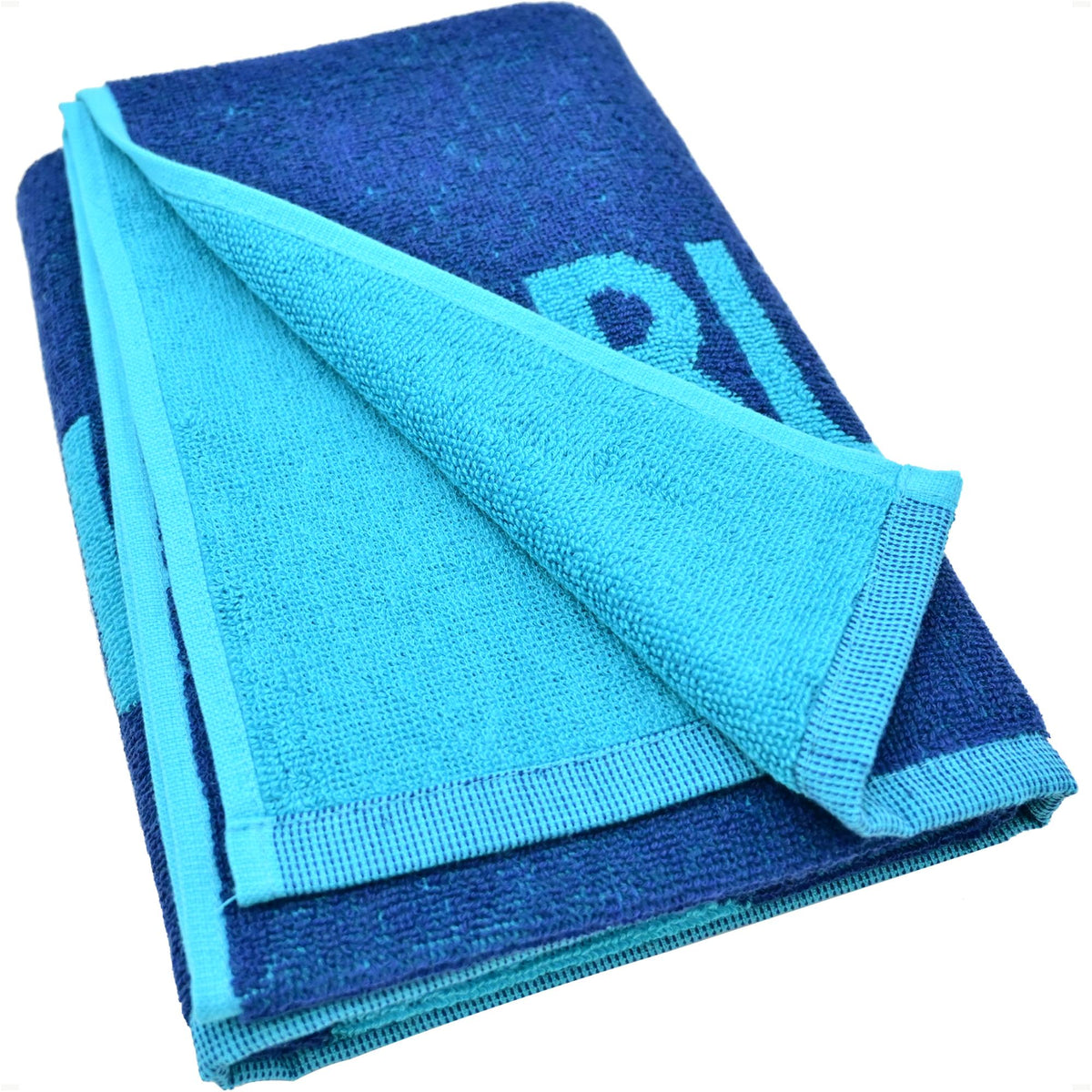 Butterfly Taoru Big Towel Blue