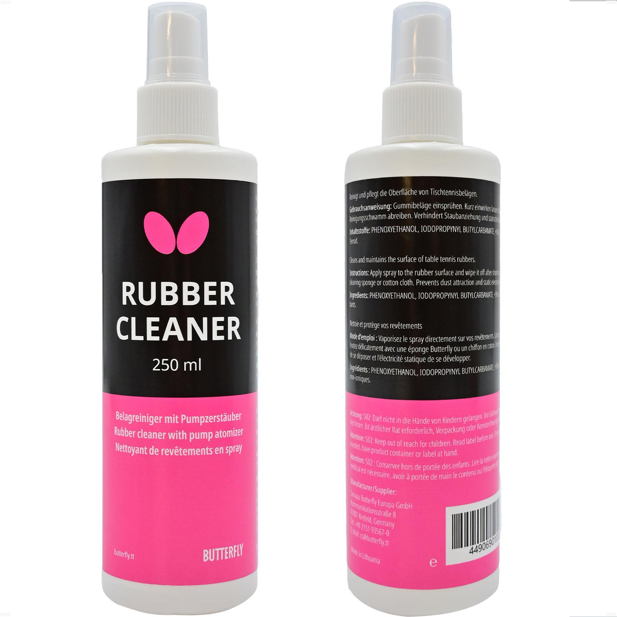 Butterfly Rubber Cleaner