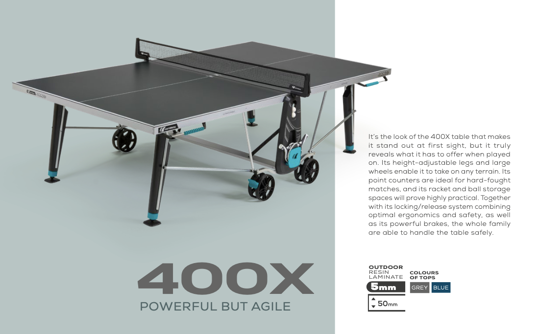Cornilleau Sport 400X Crossover Indoor/Outdoor Table