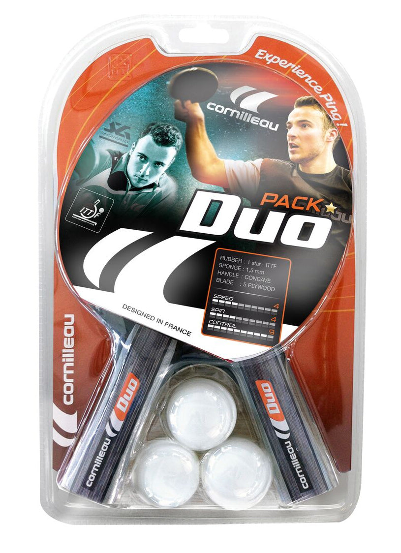 Cornilleau Duo Pack Gatien FL Racket Set