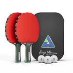 JOOLA Hugo Calderano Duo Pro Table Tennis Racket Set