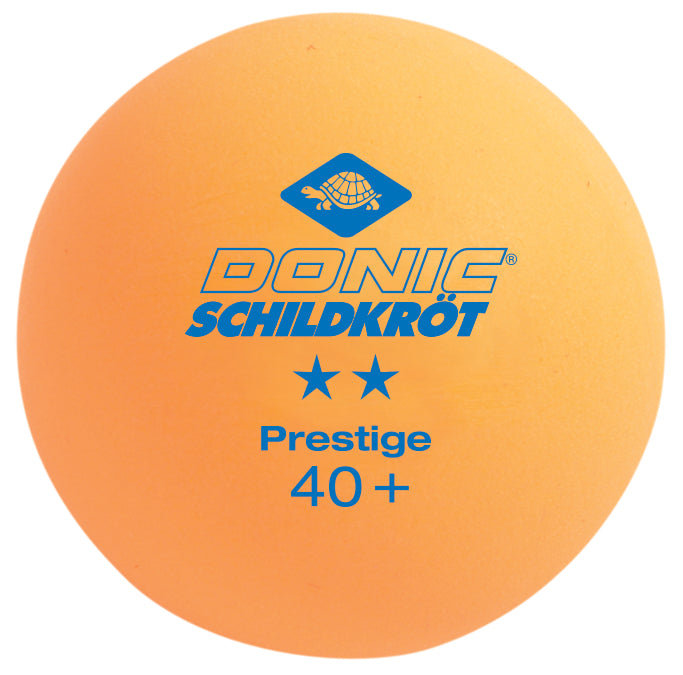 DONIC-Schildkröt Prestige 2* Plastic 40+ Balls (pack of 6)