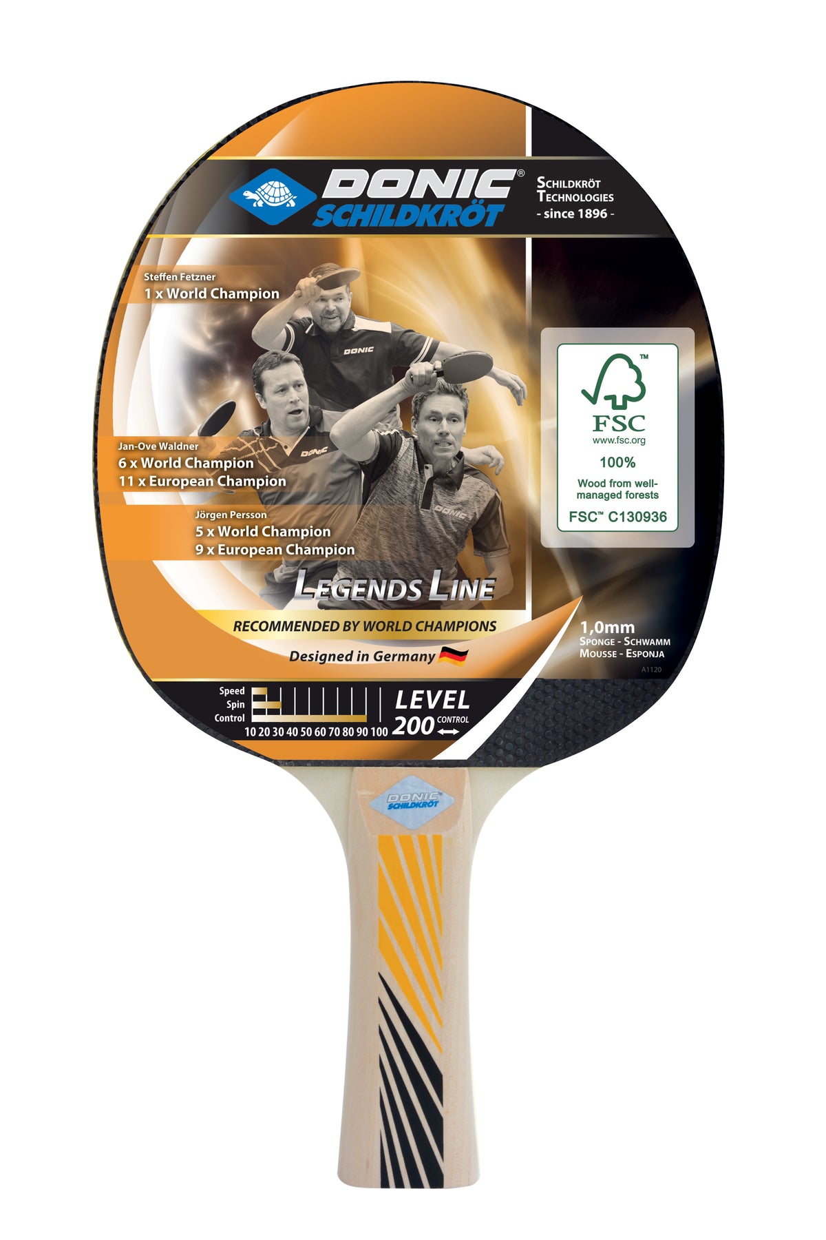 Donic-Schildkrot Legends 22 FSC Racket