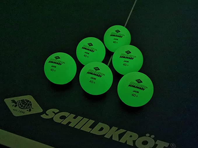 Donic-Schildkröt Glow in The Dark Table Tennis Balls (6) b