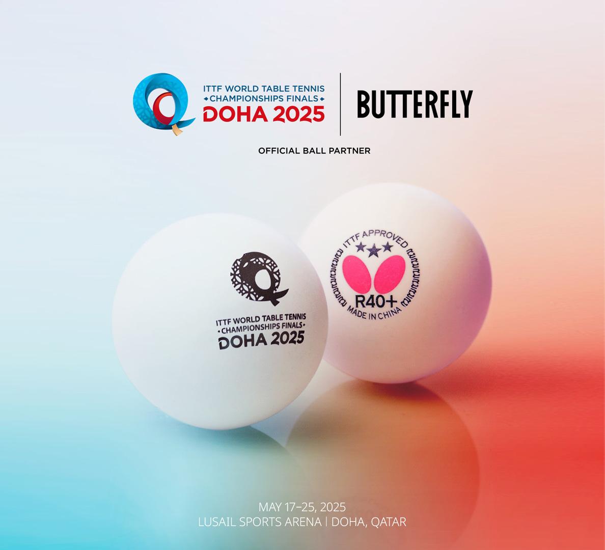 Butterfly R40+ 3-Star Ball White
