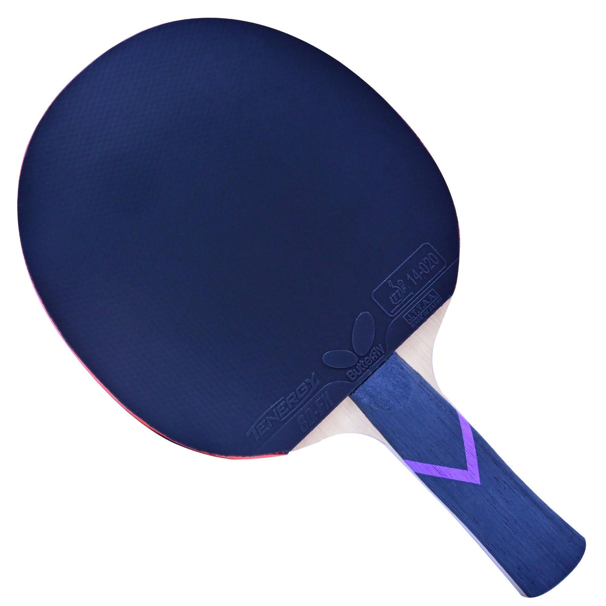 Butterfly Balsa Carbo X5 (AN) + Tenergy 80 FX + Tenergy 80 FX Pro-Line Racket