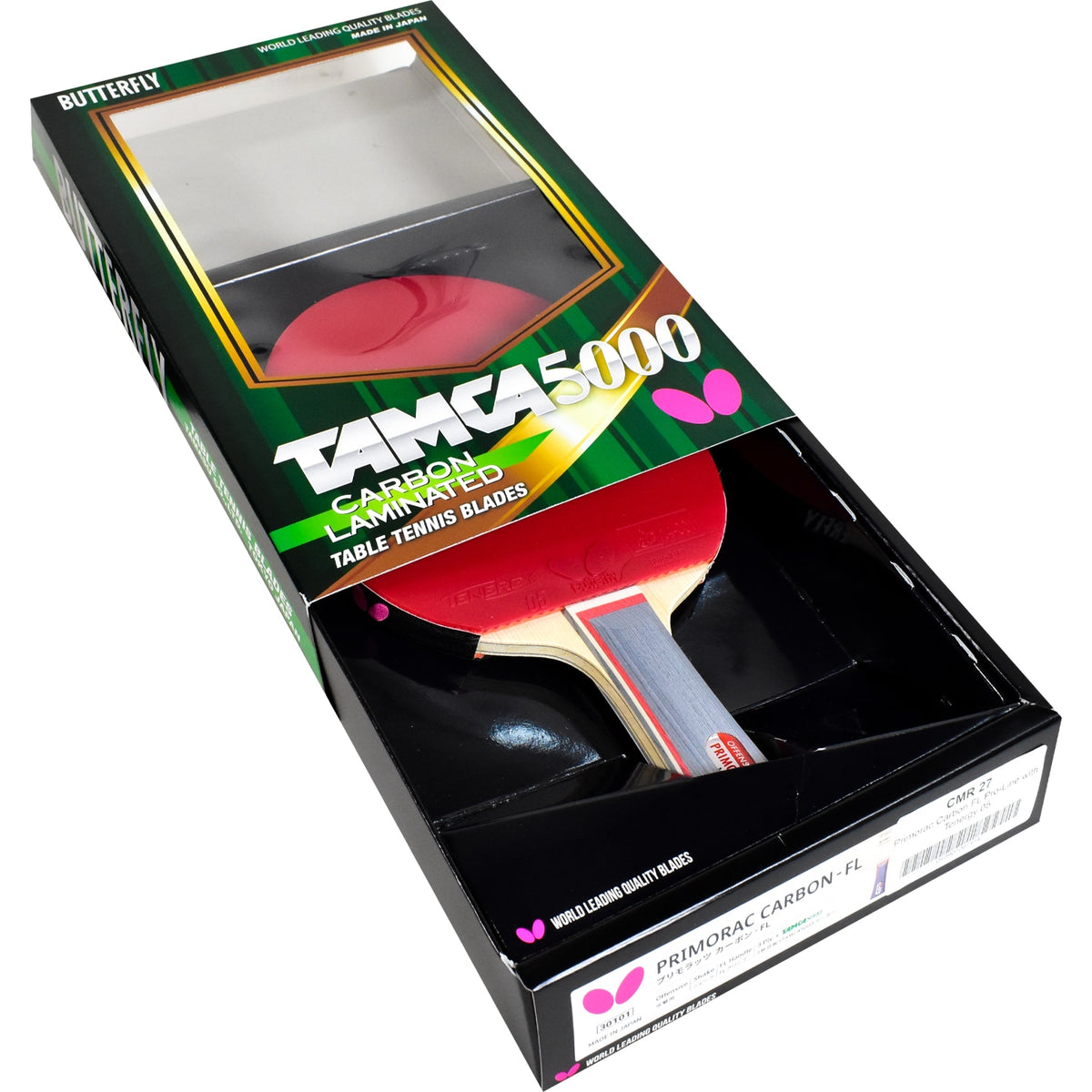 Butterfly Primorac Carbon FL Pro-Line with Tenergy 05 Racket
