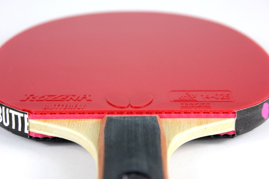 Butterfly TB5 Alpha Pro-Line with Rozena & Case Racket