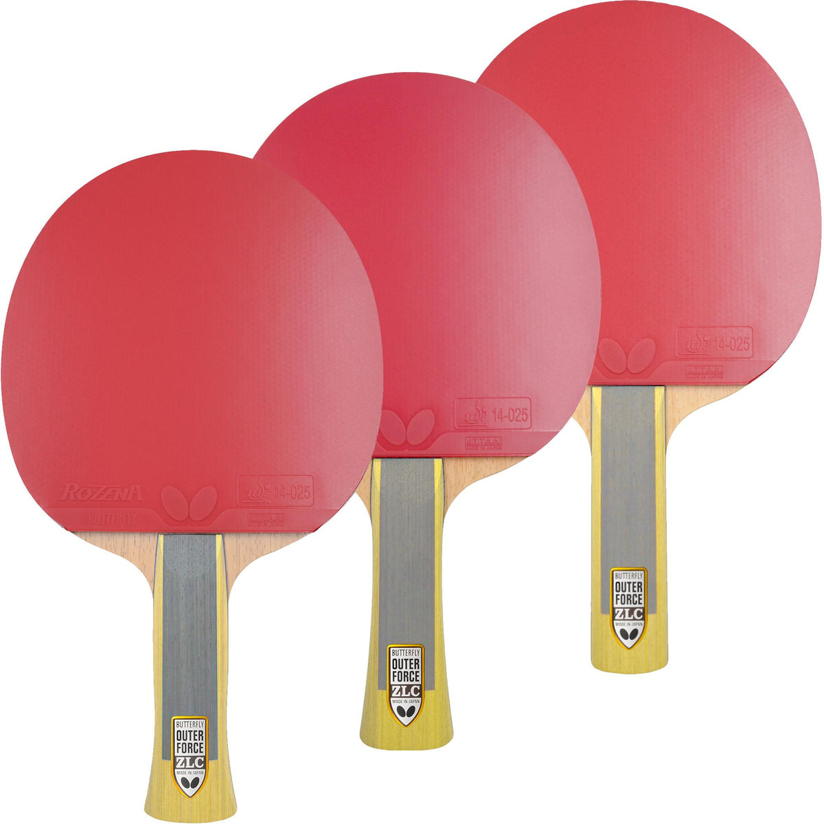Butterfly Outerforce ZLC + Rozena + Rozena Pro-Line Racket
