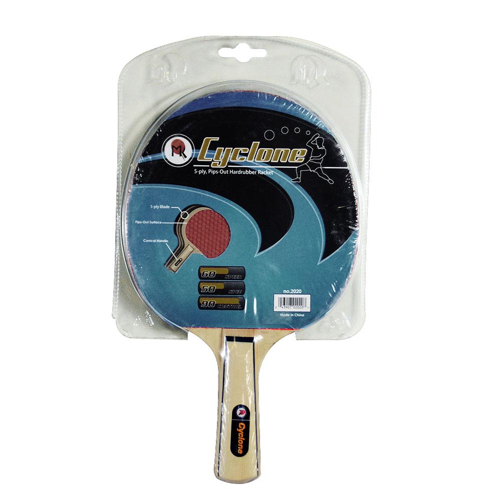 Butterfly Cyclone Racket (3-ply Hard Rubber)