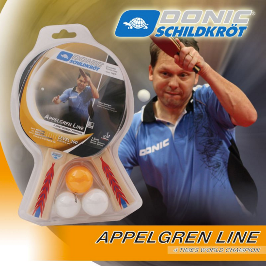 Donic Schildkröt Appelgren 300 2P Set