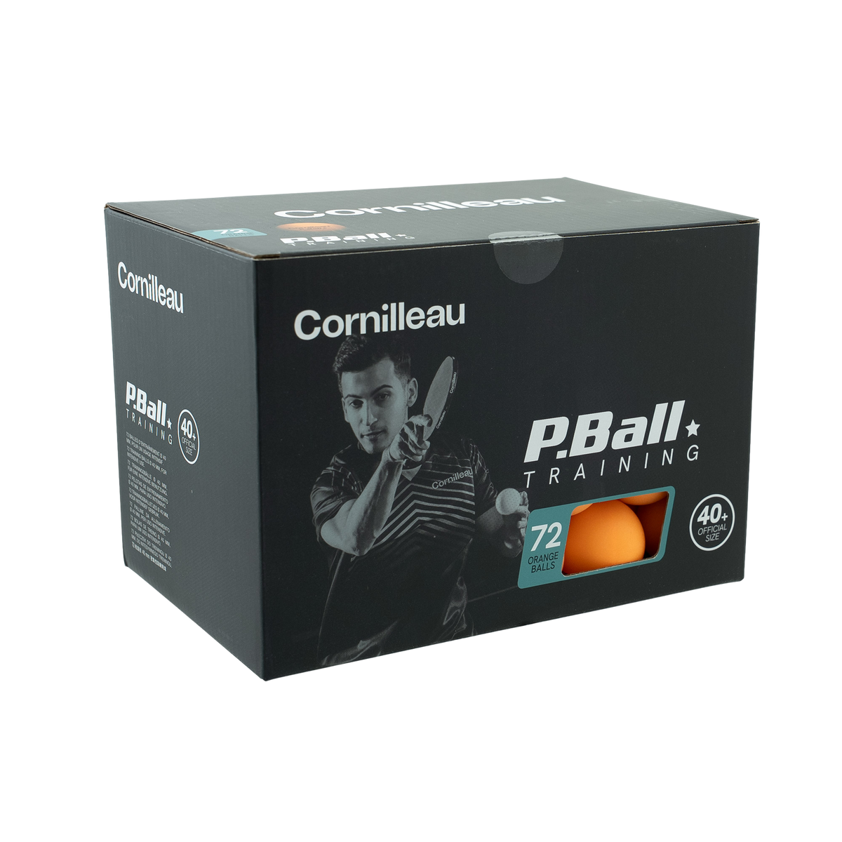 Cornilleau P-Ball ABS Evolution 1* Balls (pack of 72)