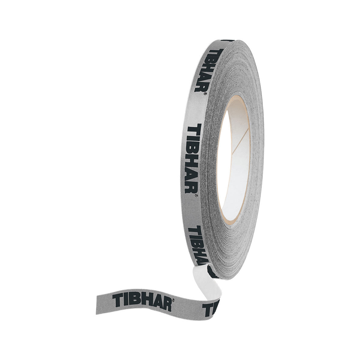 Tibhar Edge Tape Black - Grey - 12mm - 5m