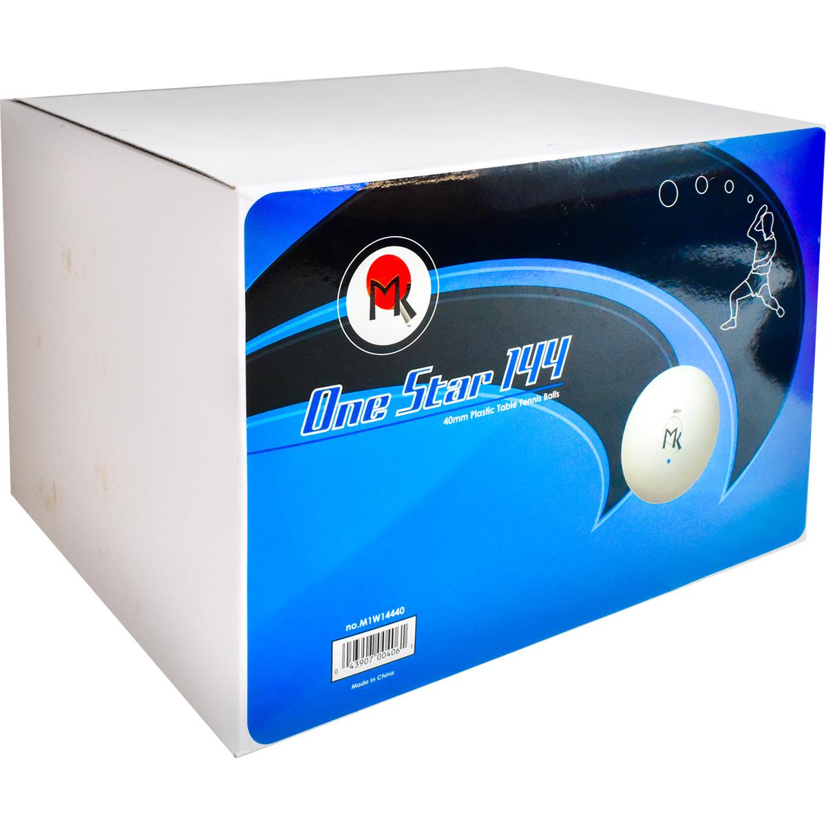Butterfly MK 1-Star Balls 40mm White 144