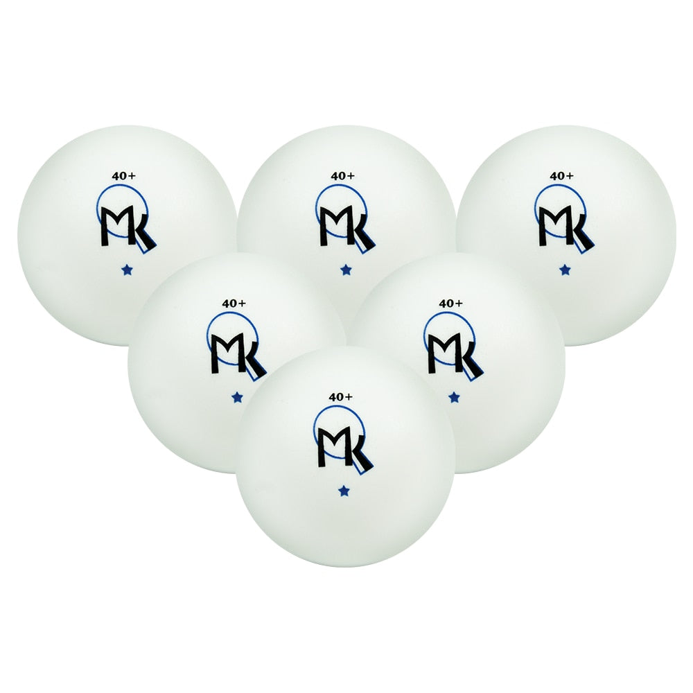 Butterfly MK 1-Star Balls White 6/clam