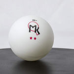 Butterfly MK 2-Star Balls White 6/clam