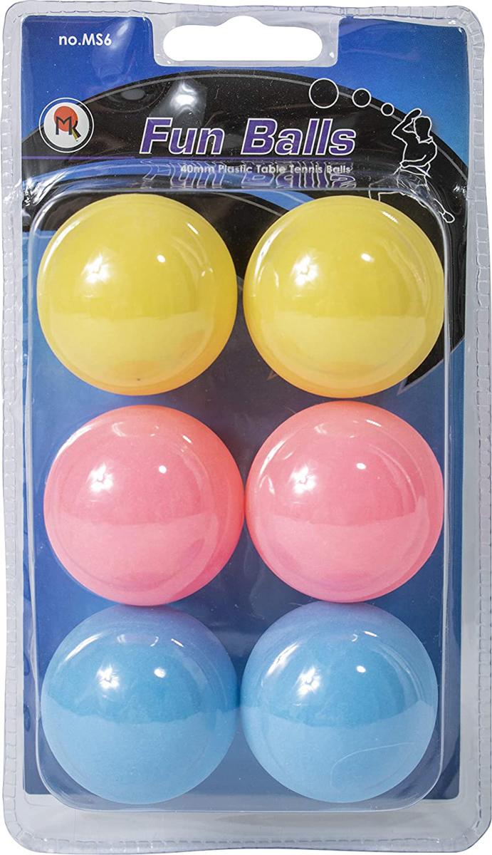 Butterfly MK Fun Balls (6 in Clampack)