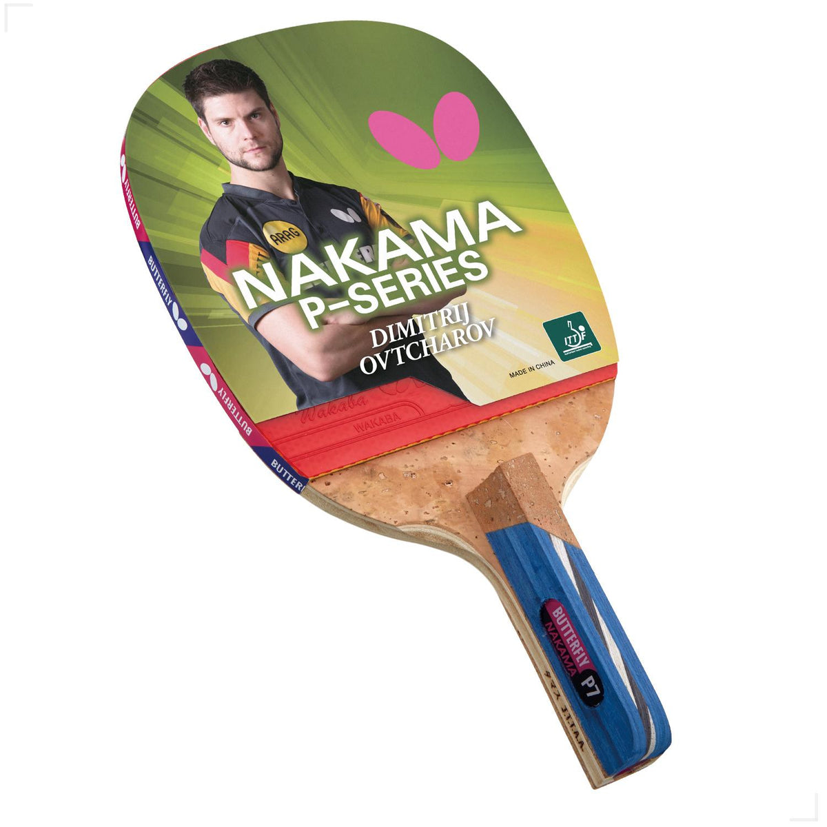 Butterfly Nakama P-7 Penhold Racket (JP)