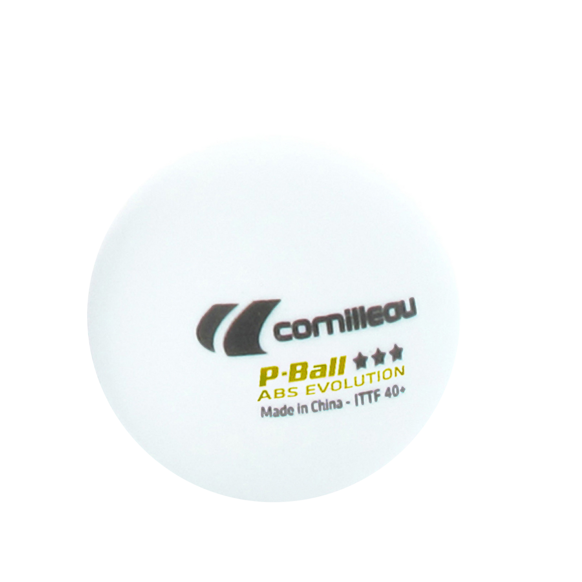 Cornilleau P-Ball ABS Evolution 3* ITTF Balls (pack of 3)