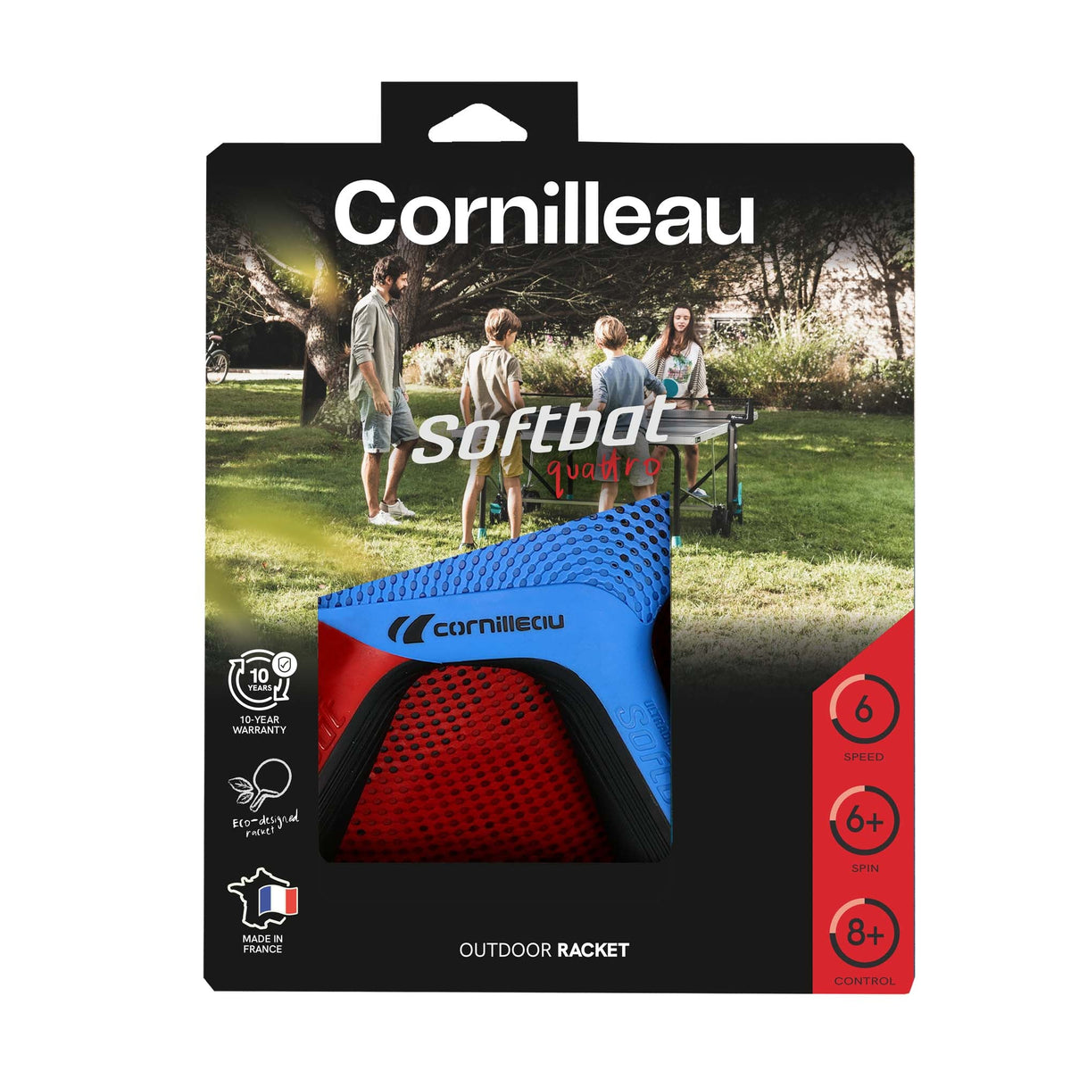 Cornilleau Softbat Pack Quattro Racket Set