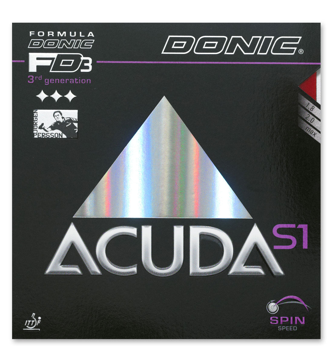 DONIC Acuda S1 Rubber