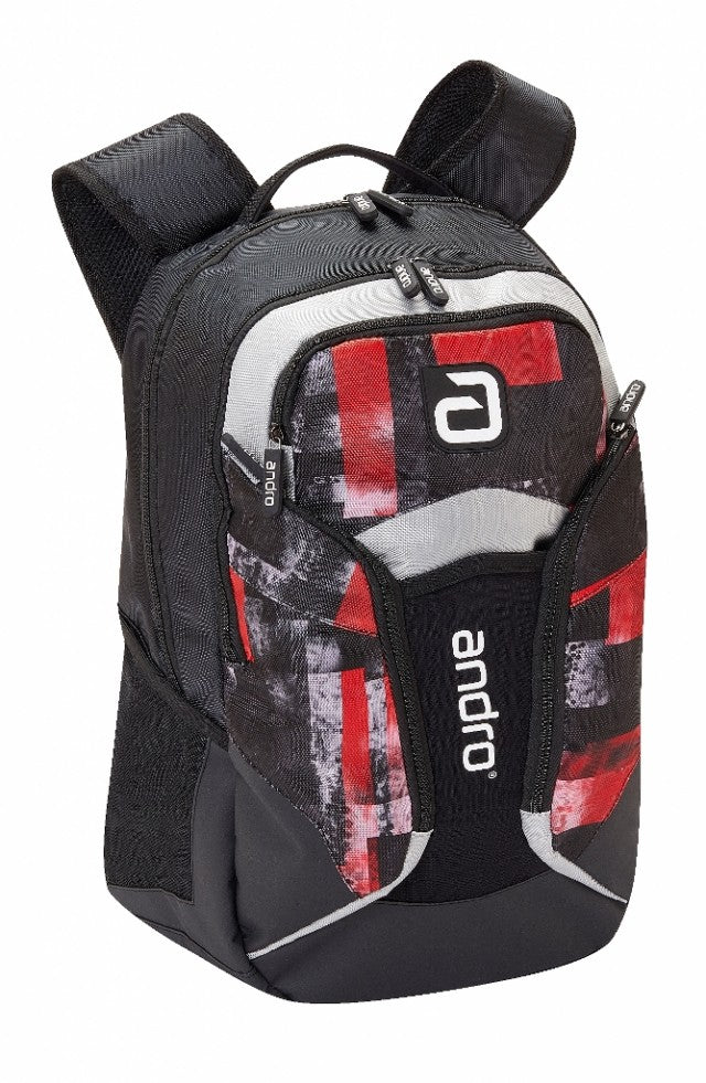 Andro Fraser Red/Black Backpack Bag