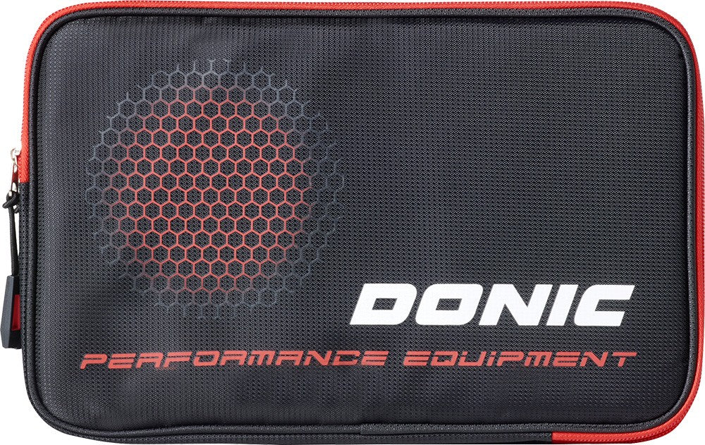 Donic Phase Double Black Red Case