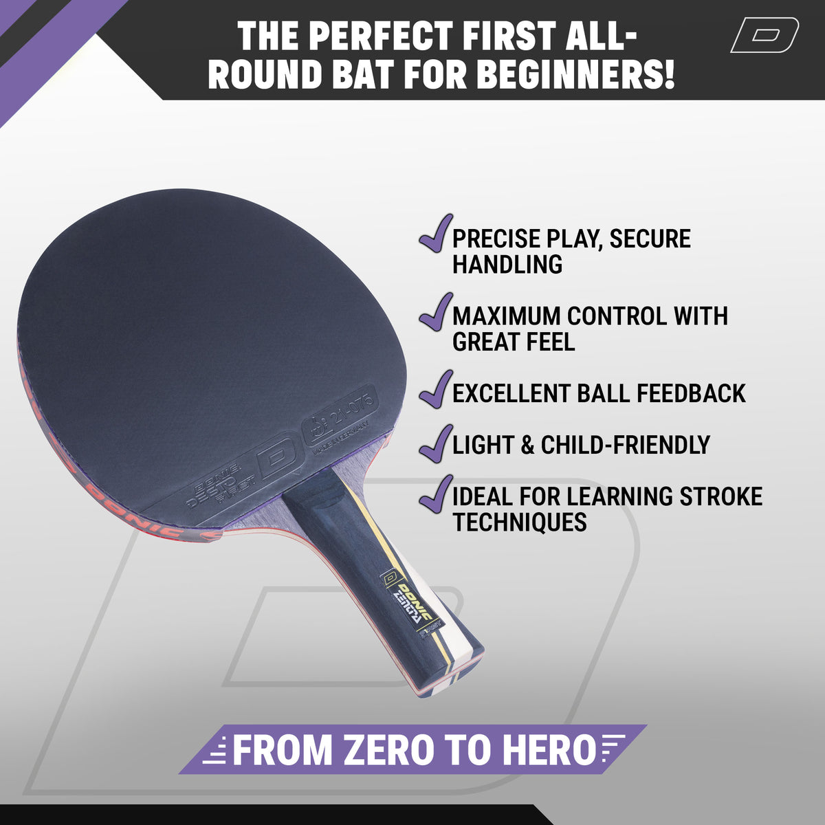 Donic Zentra F1rst Allround Racket