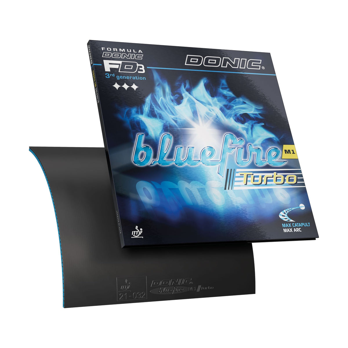 Donic Bluefire M1 Turbo Rubber