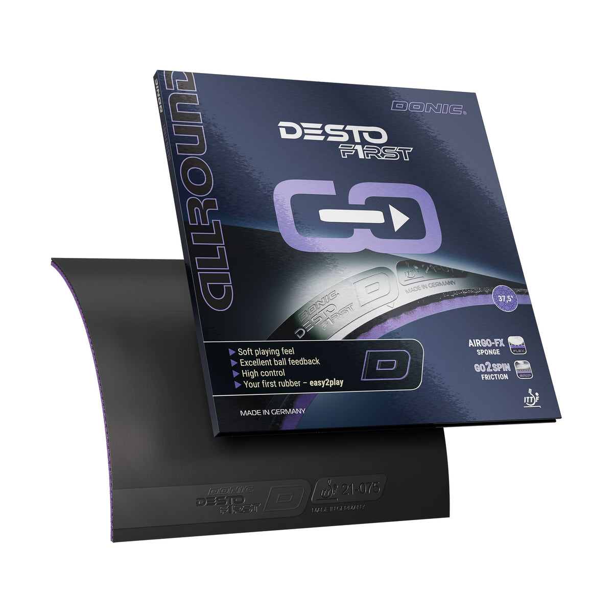 Donic Desto F1rst Rubber