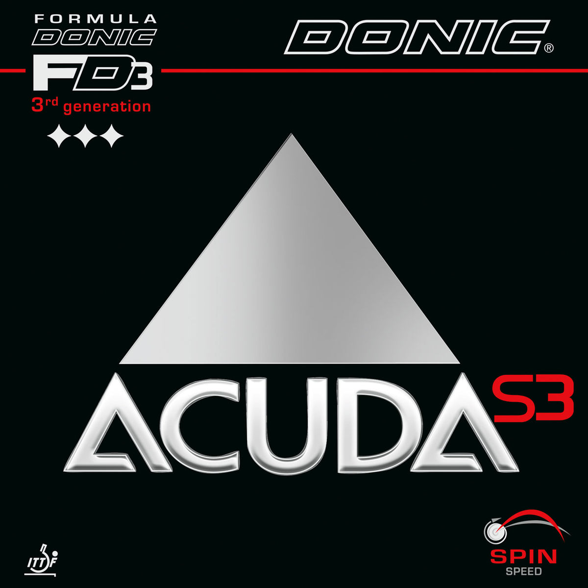 Donic Acuda S3 Rubber