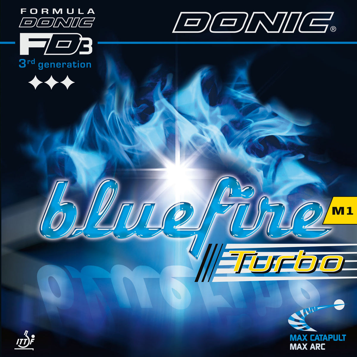 Donic Bluefire M1 Turbo Rubber