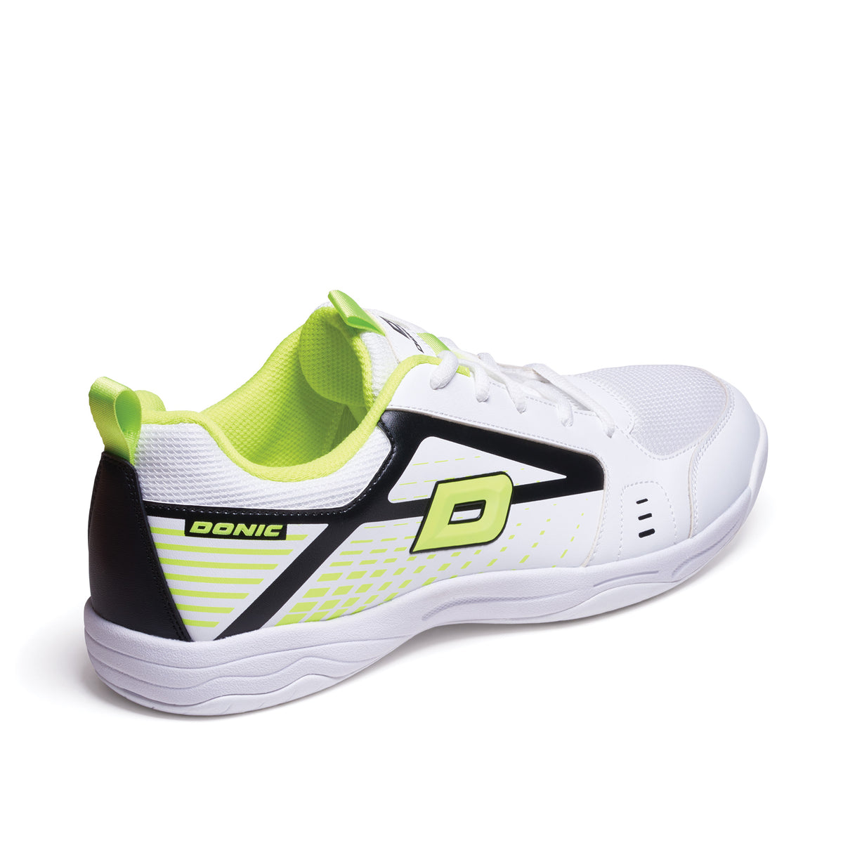 Donic Saphir White-Lime Shoes