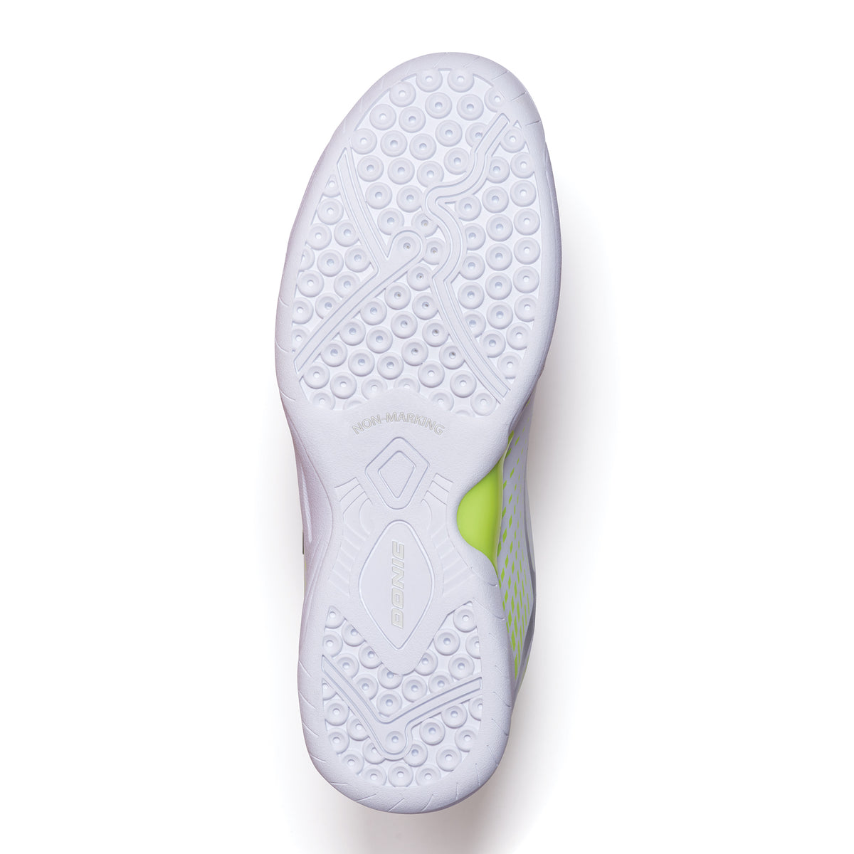 Donic Saphir White-Lime Shoes
