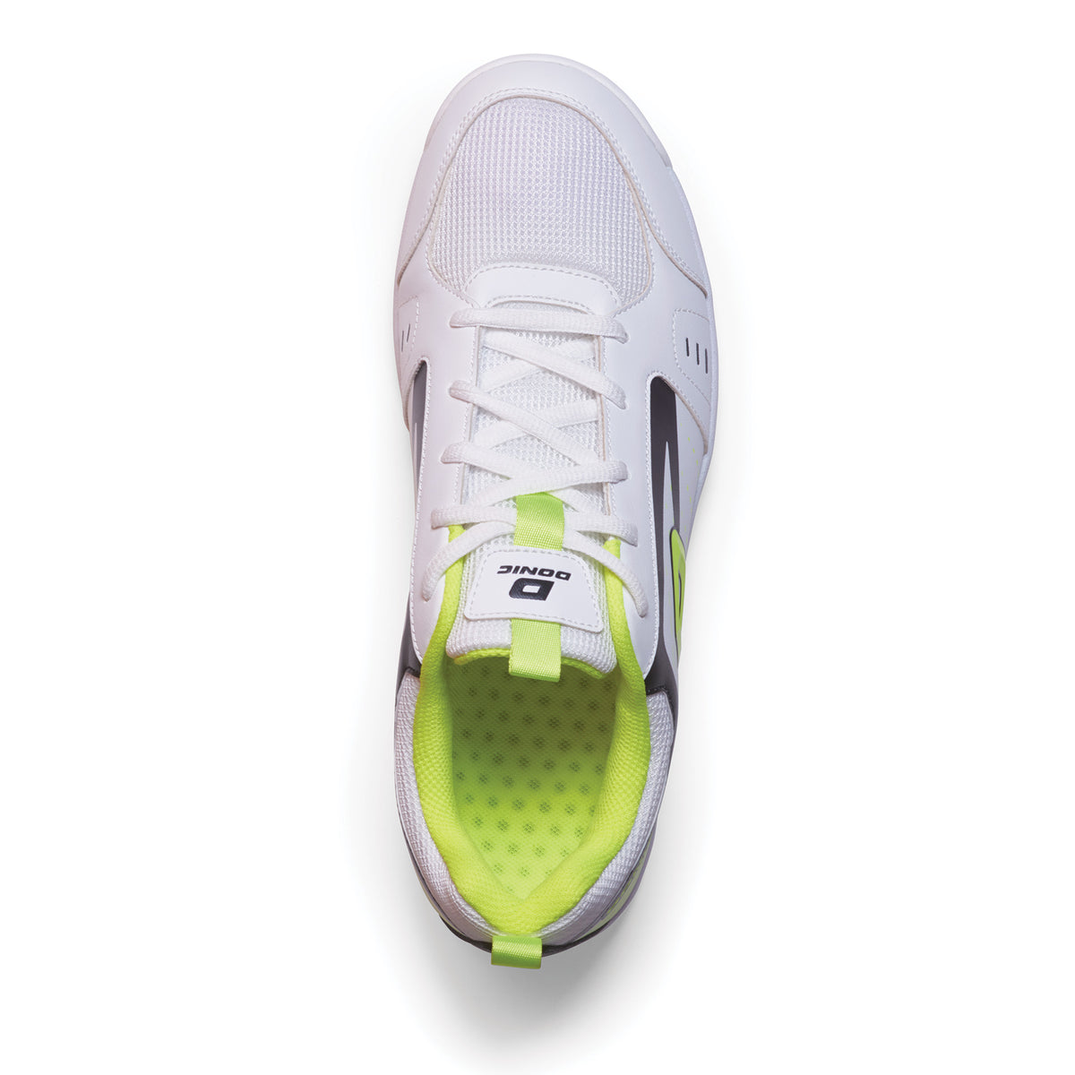 Donic Saphir White-Lime Shoes