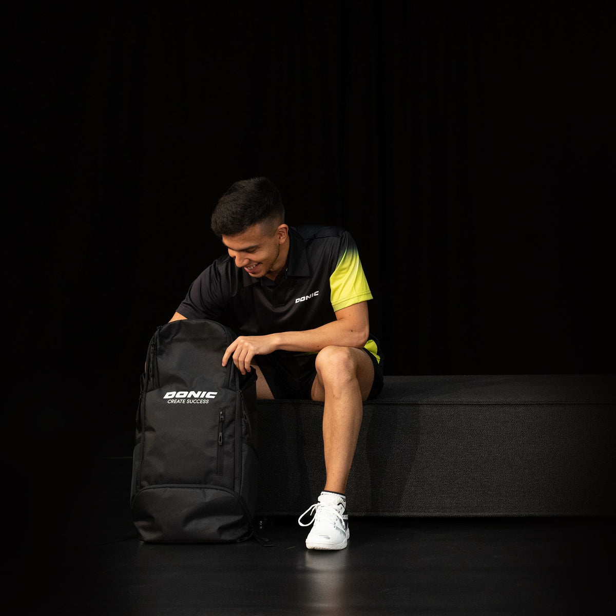 Donic Backpack Traver Black Bag