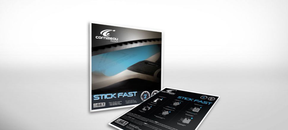 Cornilleau Stick fast self-adhesive sheets x2