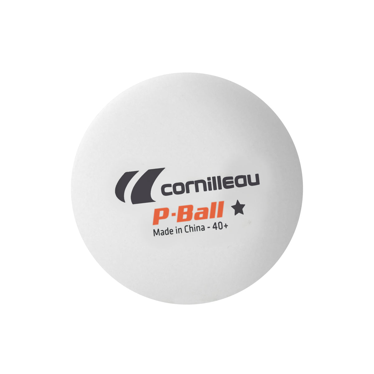 Cornilleau 40+ P-Ball 1* White (72) Balls