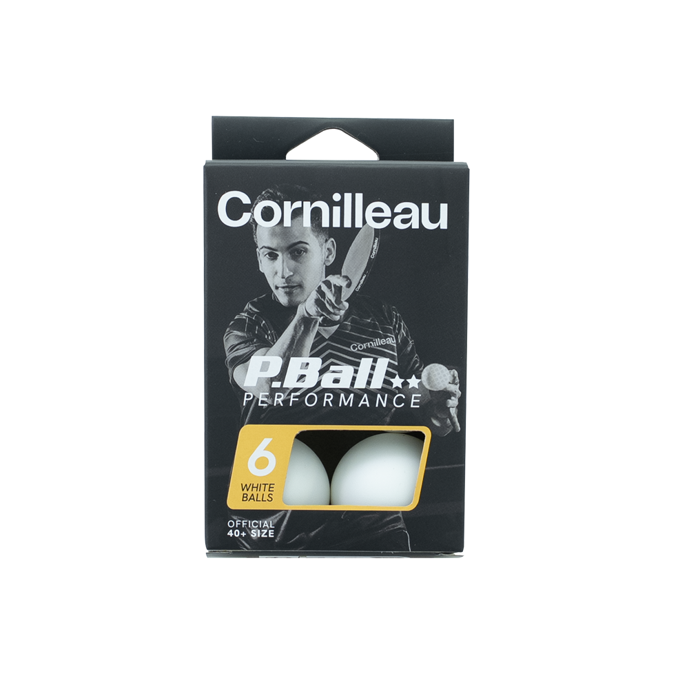 Cornilleau P-Ball ABS Evolution 2** Balls (pack of 6)
