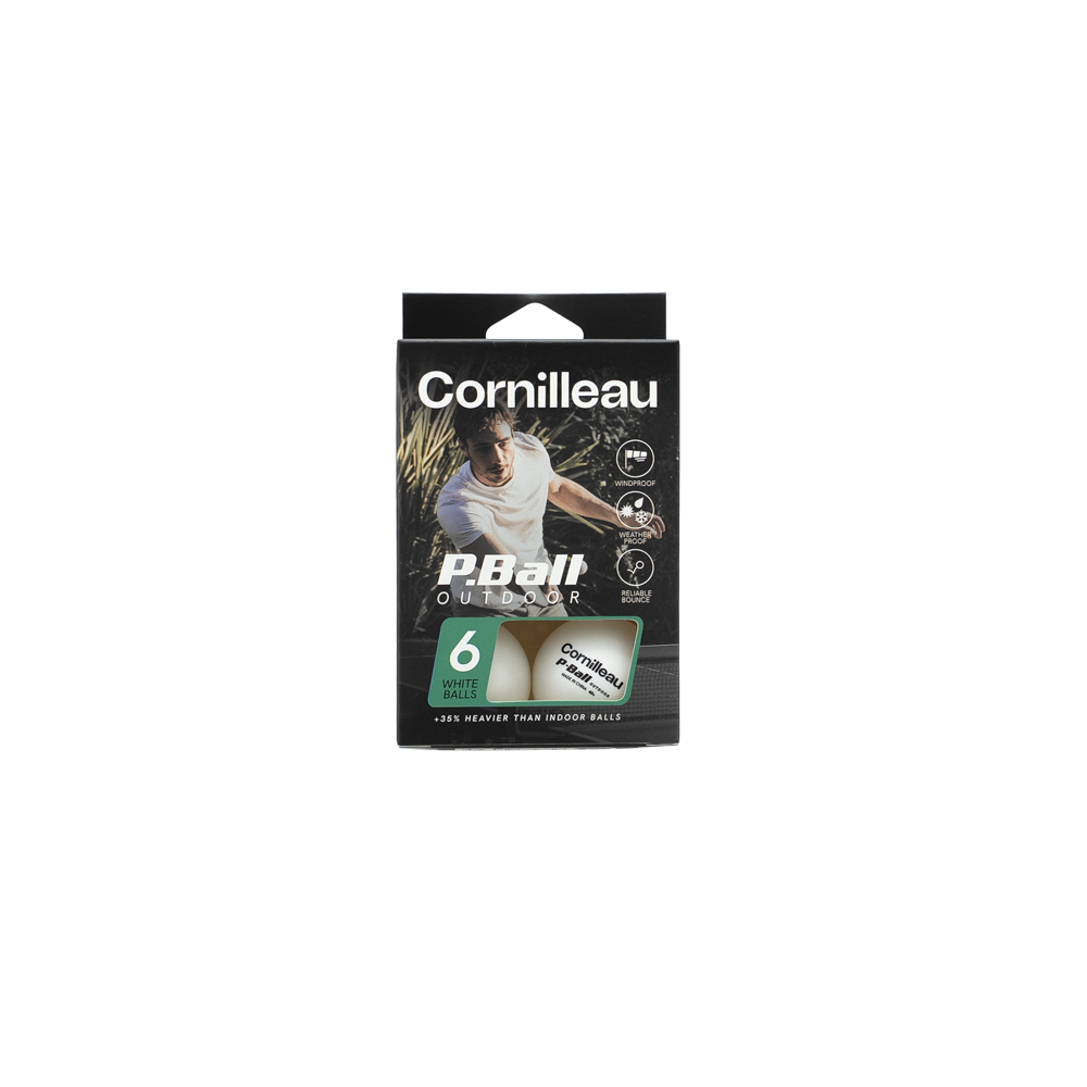 Cornilleau P-Ball Outdoor Balls (pack of 6)